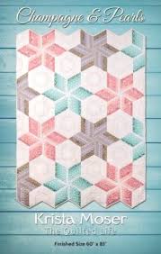 Champagne & Pearls Paper Quilt Pattern By Krista Moser