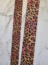 Load image into Gallery viewer, Leopard Print Seat Belt Webbing, bag straps, dog collars,