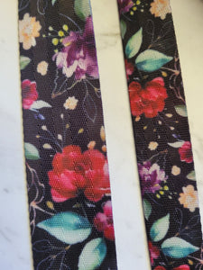 Roses and Flowers Seat Belt Webbing