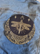 Load image into Gallery viewer, Mehndi Magic Dragonfly Crescent Moon