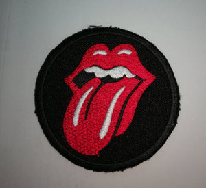 Lips iron-on patch / badge