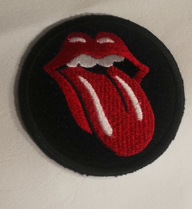 Lips iron-on patch / badge