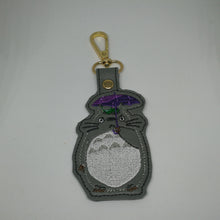 Load image into Gallery viewer, Totoro Friends of the Forrest Bag / Key Tag ( Fob )