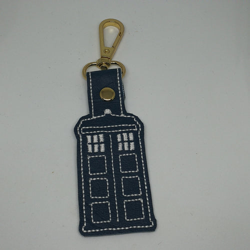 Police Box Bag / Key Tag ( Fob )