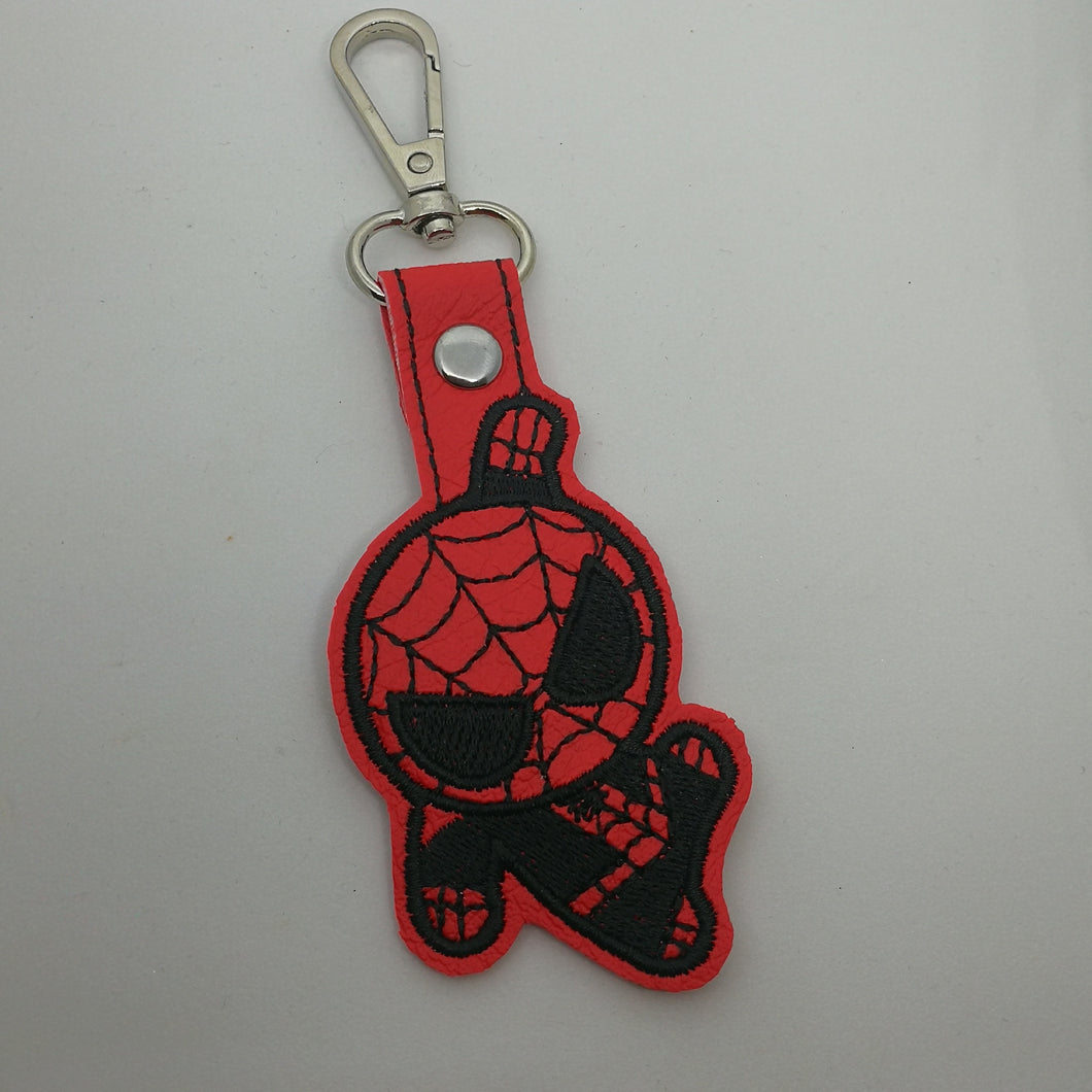 Kawaii Spiderman Bag / Key Tag ( Fob )