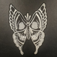 Load image into Gallery viewer, Death Moth Iron On Patch / Skull Moth