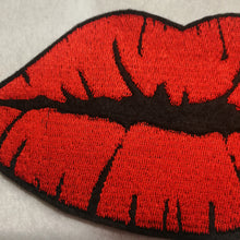 Load image into Gallery viewer, Kissing Lips Iron On patch