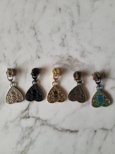 Load image into Gallery viewer, Planchette Zipper Pulls #5, Bag hardware, Gothic Hardware