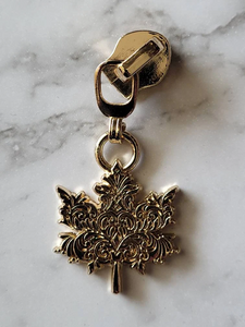 Maple Leaf Zipper Pull #5