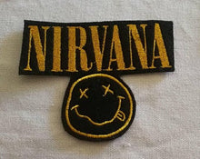 Load image into Gallery viewer, Nirvana Iron On Patch, Music band Patch